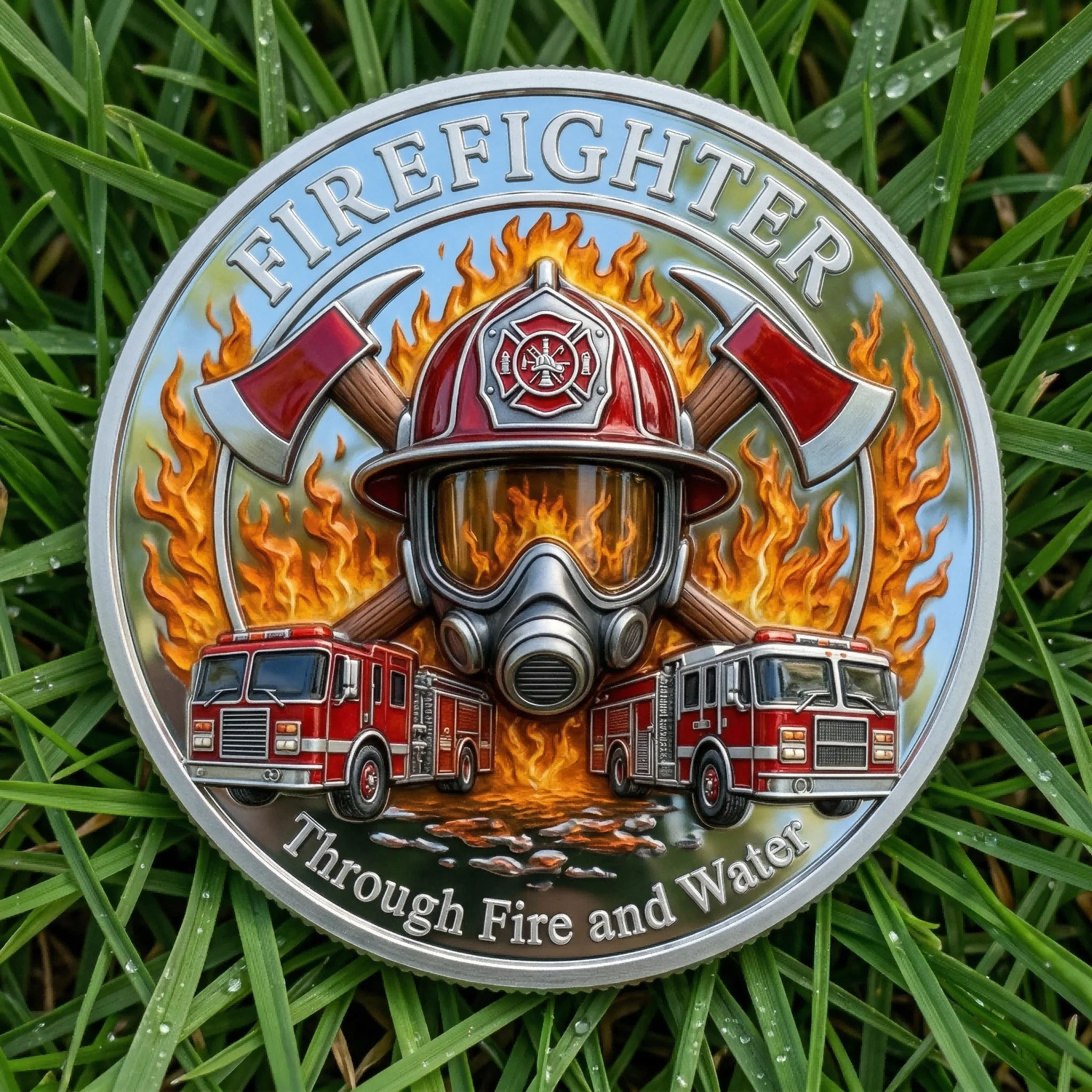 ⚡️Last Day 60% OFF - Firefighter Honor Tribute Commemorative Coin 🚒🔥🪙 - Image 2