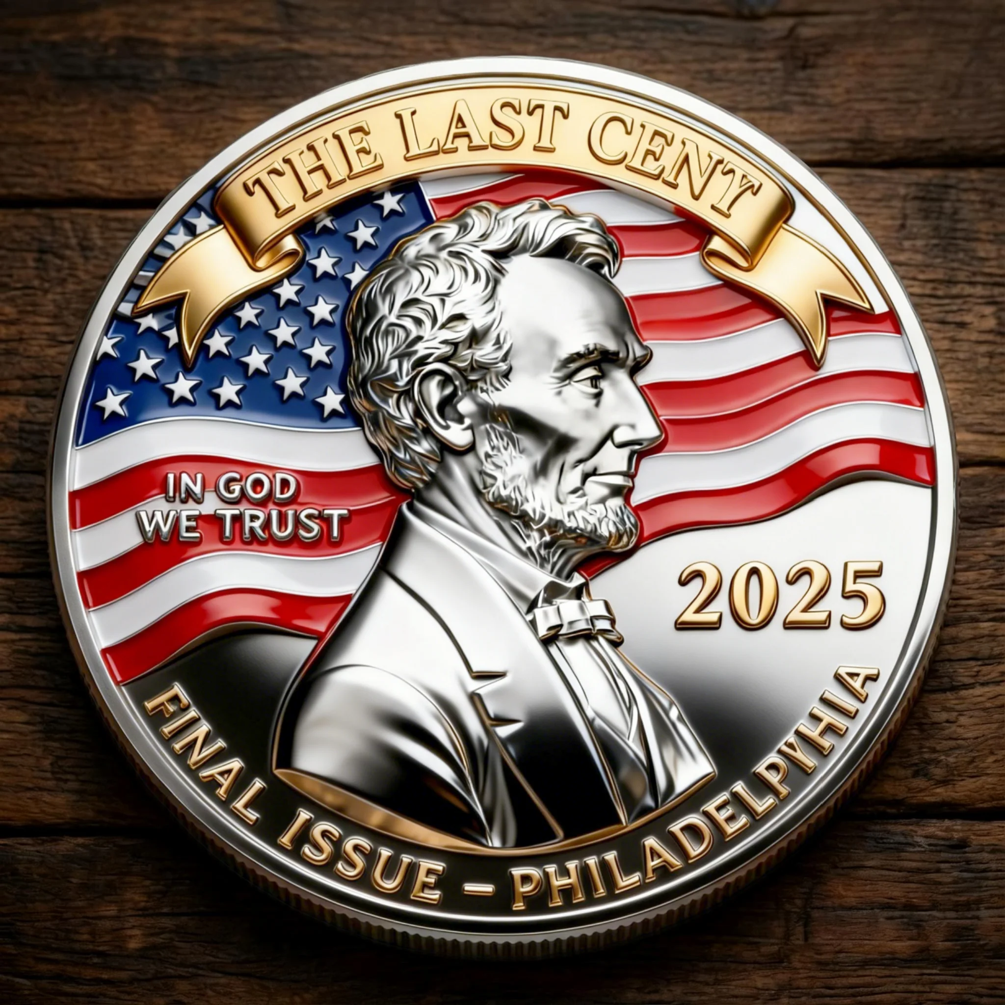 πNew Year 60% OFF - The Last Cent Commemorative Coin β Honoring 232 Years of Service