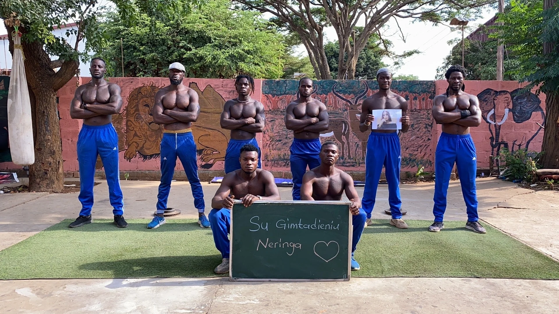 Africa Blue Pants Team - Image 2