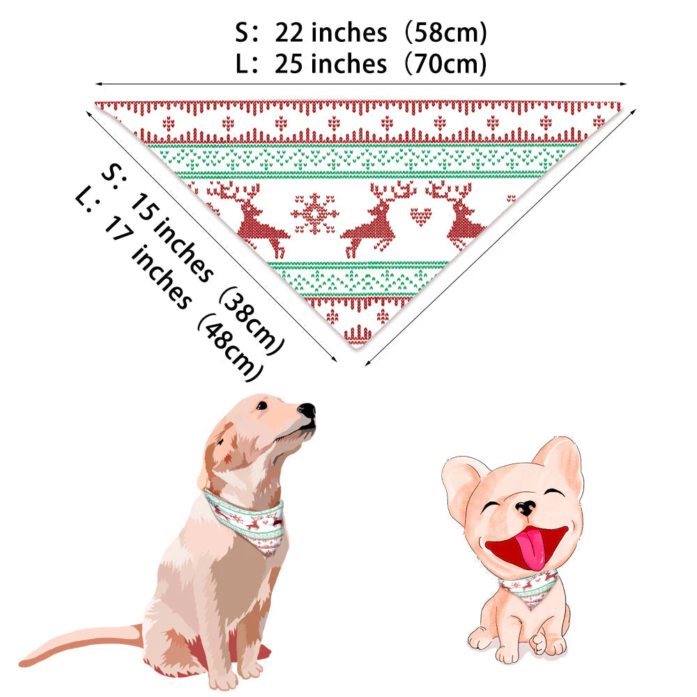Christmas deer Snowflake Matching Family Christmas Pajamas-Dog Pajamas Included - Image 10