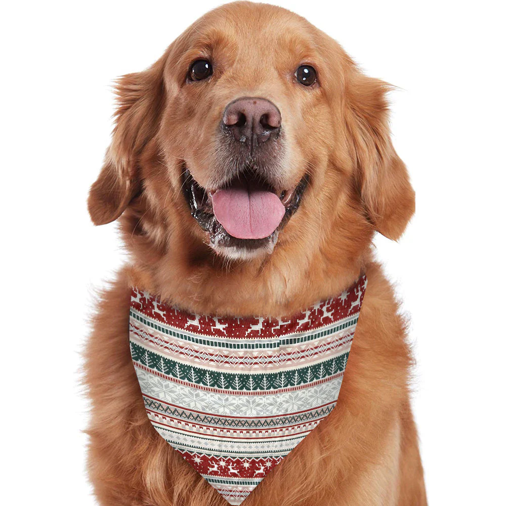 Christmas Print Matching Family Christmas Pajamas-Dog Pajamas Included - Image 3