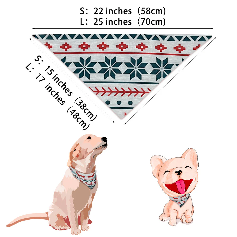 Christmas Tree and Reindeer Patterned Matching Family Christmas Pajamas-Dog Pajamas Included - Image 5