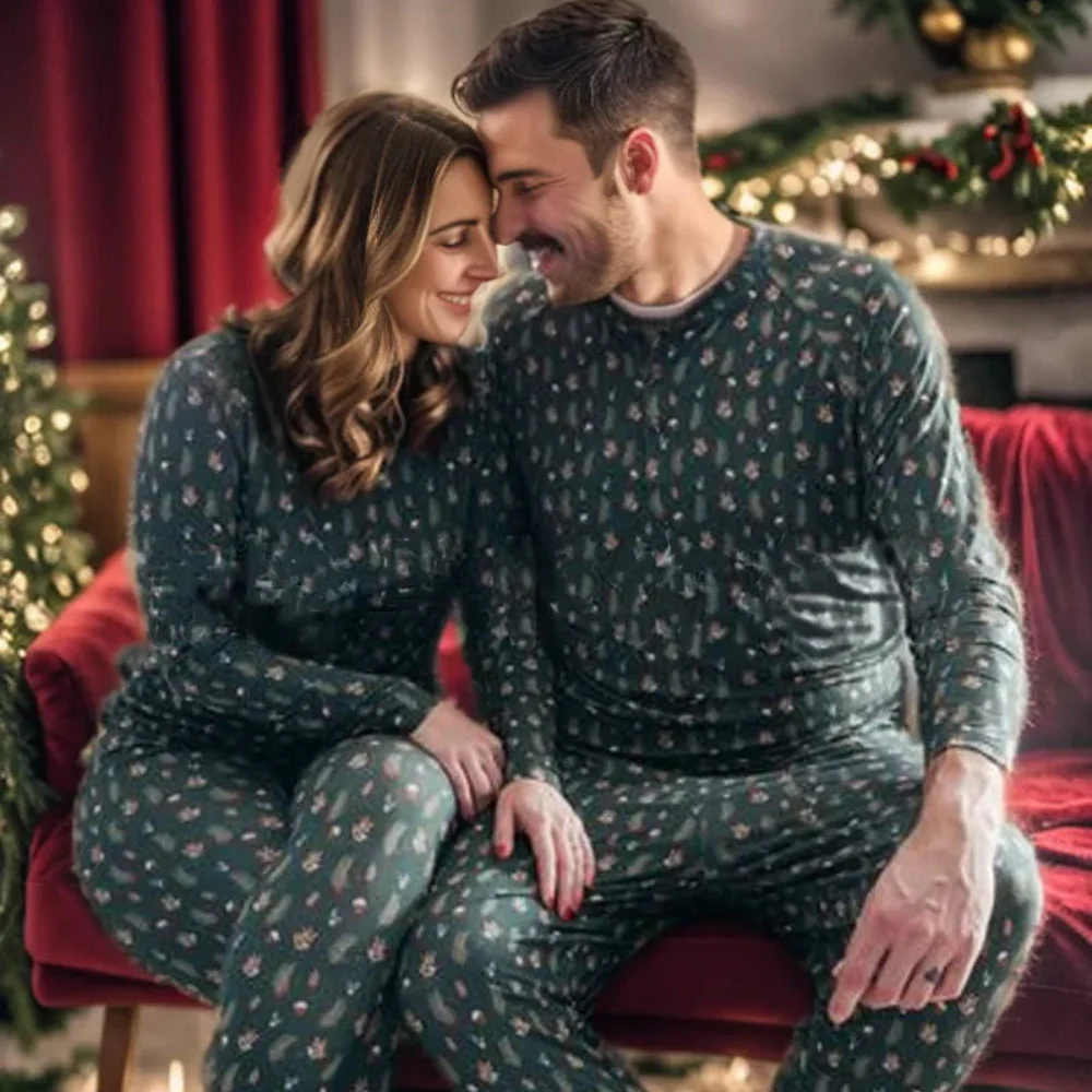 Christmas Tree Matching Family Christmas Pajamas-Dog Pajamas Included - Image 13