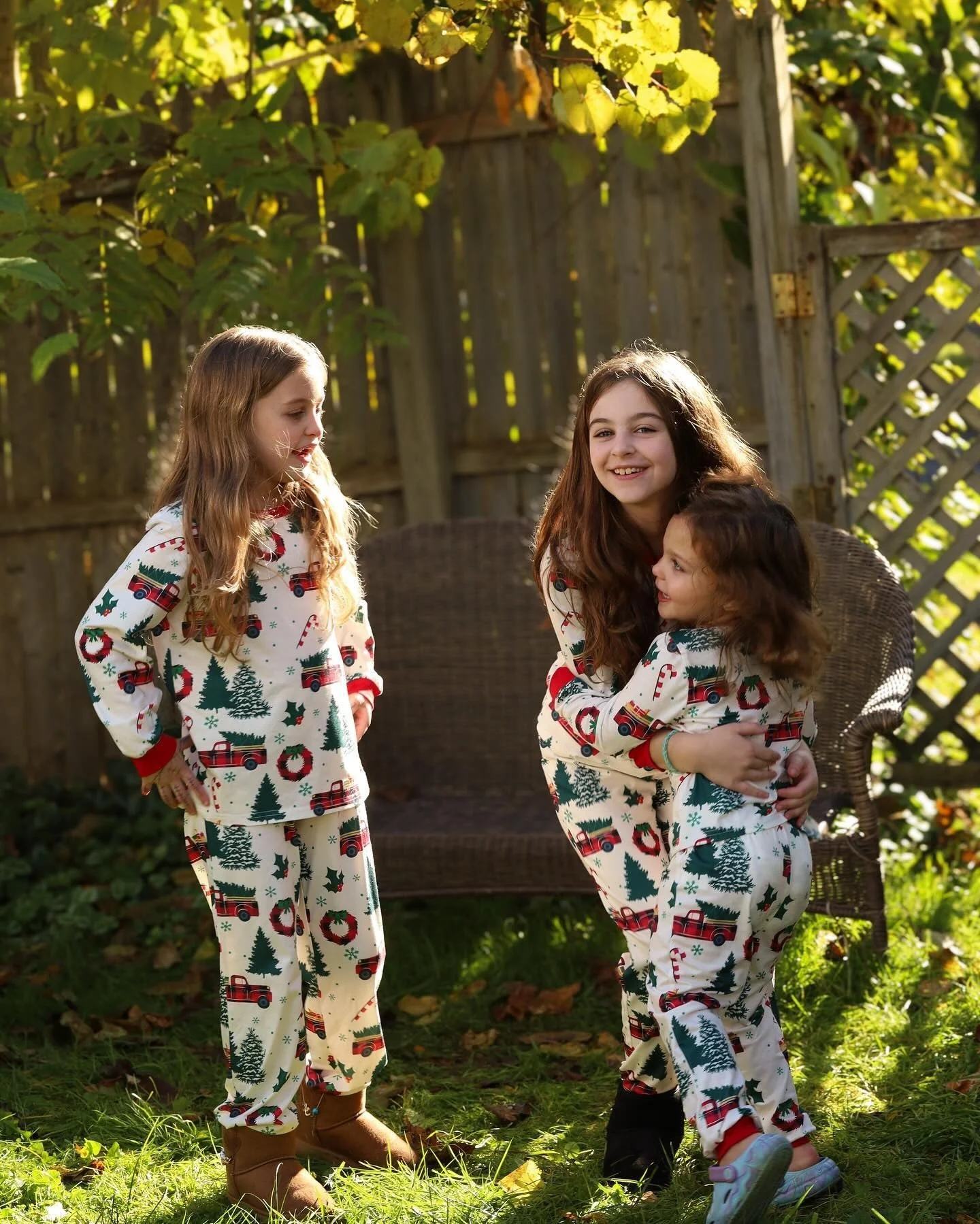 Christmas Tree Truck Matching Family Christmas Pajamas - Image 8