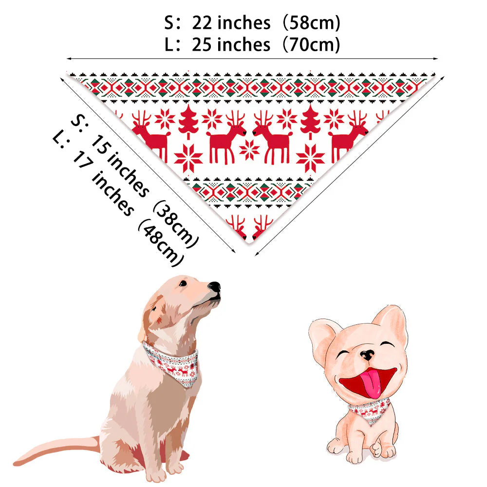 Classic Christmas Deer Print Matching Family Christmas Pajamas-Dog Pajamas Included - Image 6