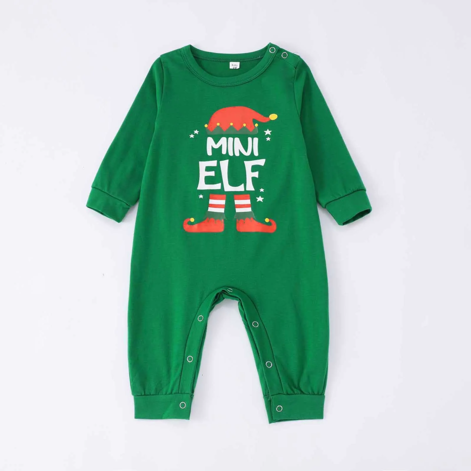 Classic Christmas plaid Elf Matching Family Christmas Pajamas - Image 5