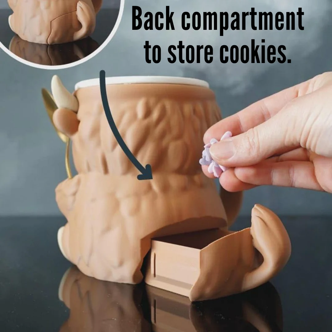 Highland Cow Ice Cream Mug Holder - Image 2