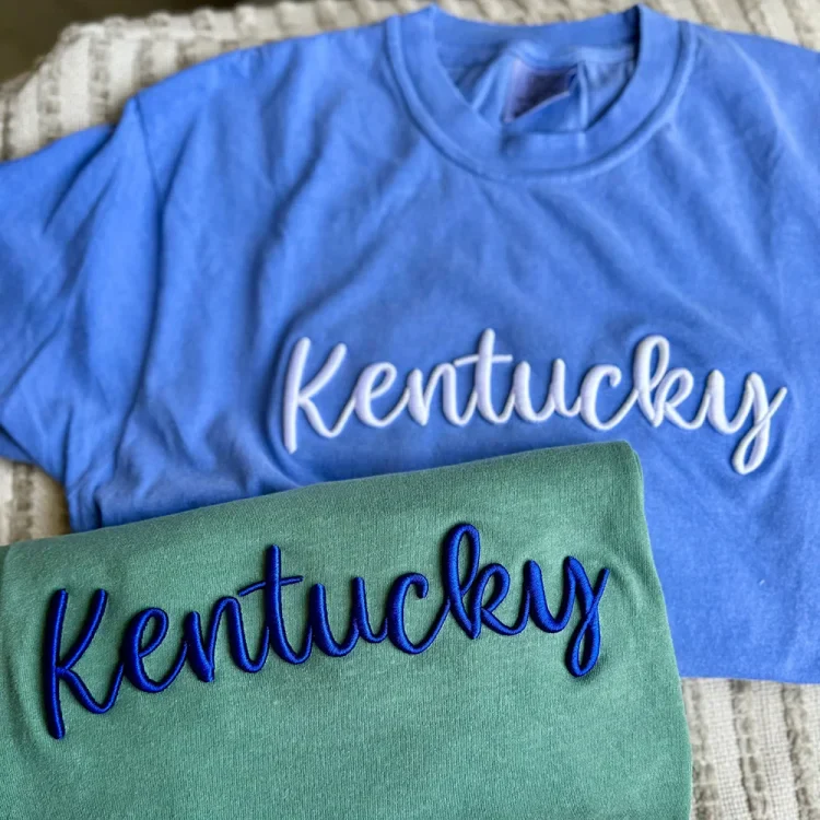 Custom 3D Puff Embroidery Sweatshirt - Image 6