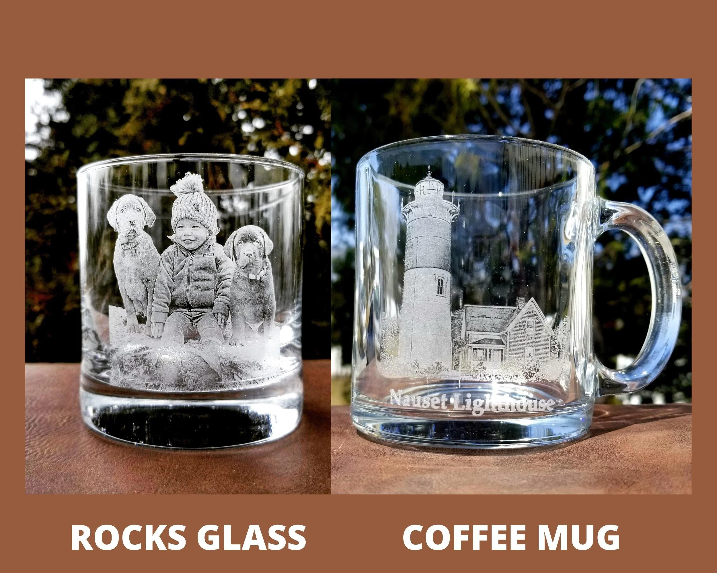 Custom Engraved Glass | Family portrait, Personalized gift - Image 5
