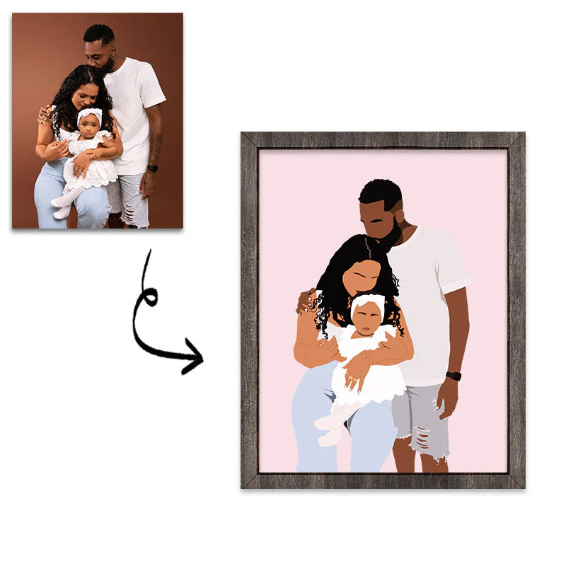 Custom Family Portraits: Capturing Love and Unity - Image 4