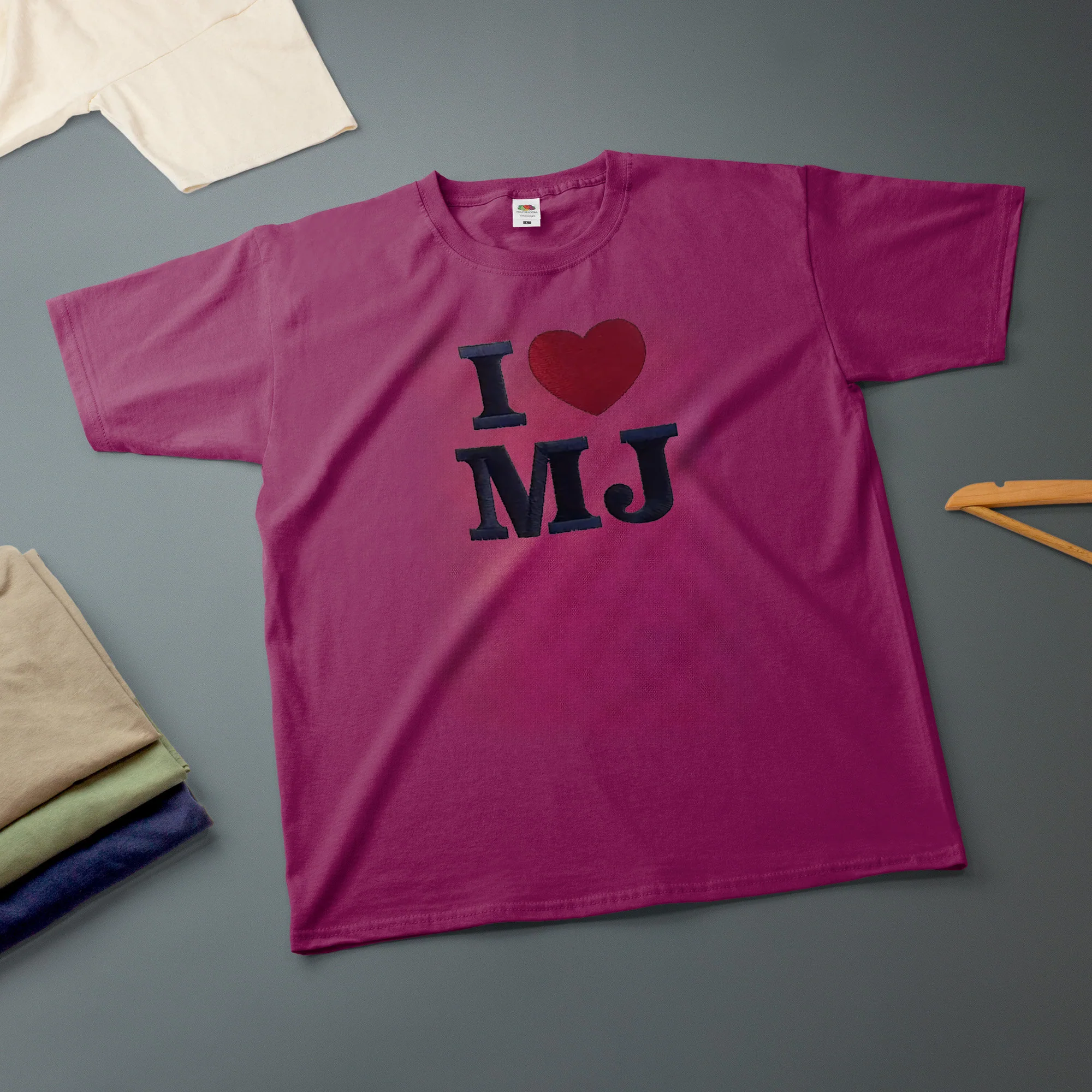 Custom LOVE❤️ Embroidered T-shirt,Sweatshirt,Hoodie - Image 5