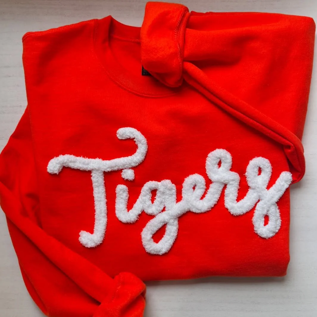 Custom Yarn Embroidered Sweatshirt - Image 5