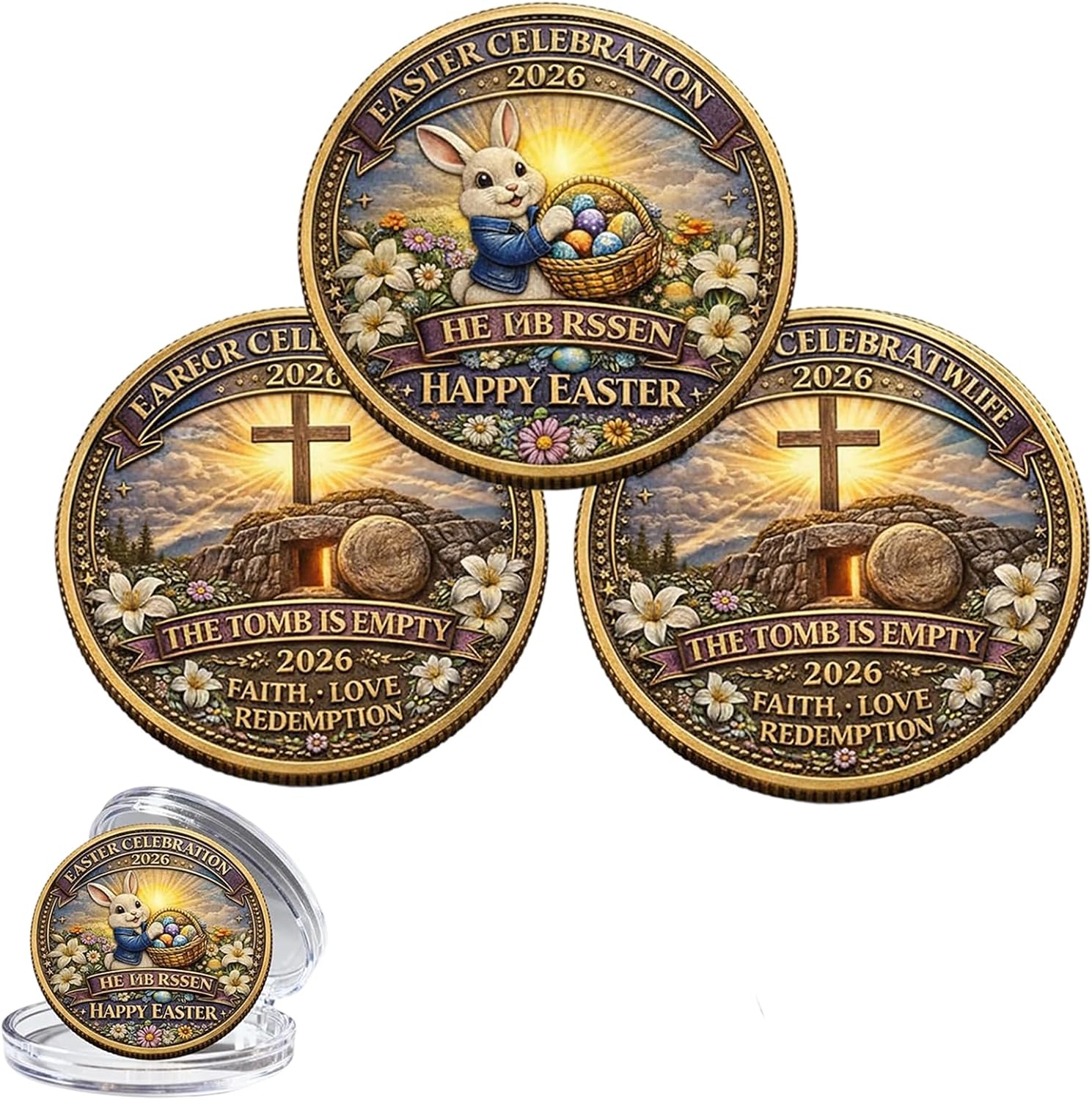 2026 Hot Sale 49% OFFđ„Easter Celebration 2026 Commemorative Coin - Image 4