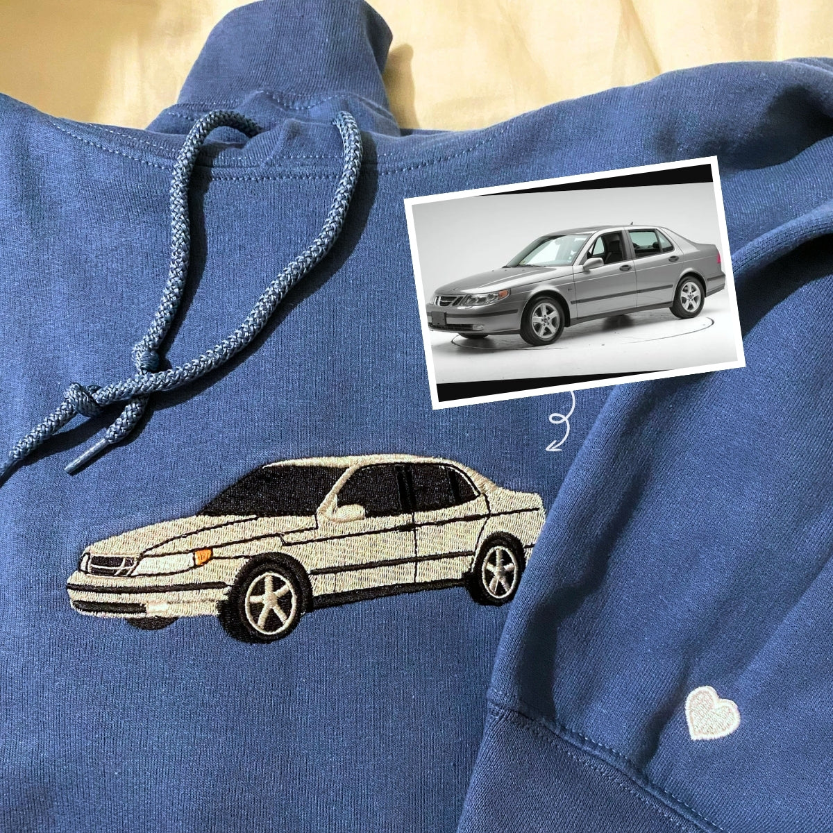 Personalized Gifts for Car Guys with Car on Hoodie or Sweatshirt - Image 21