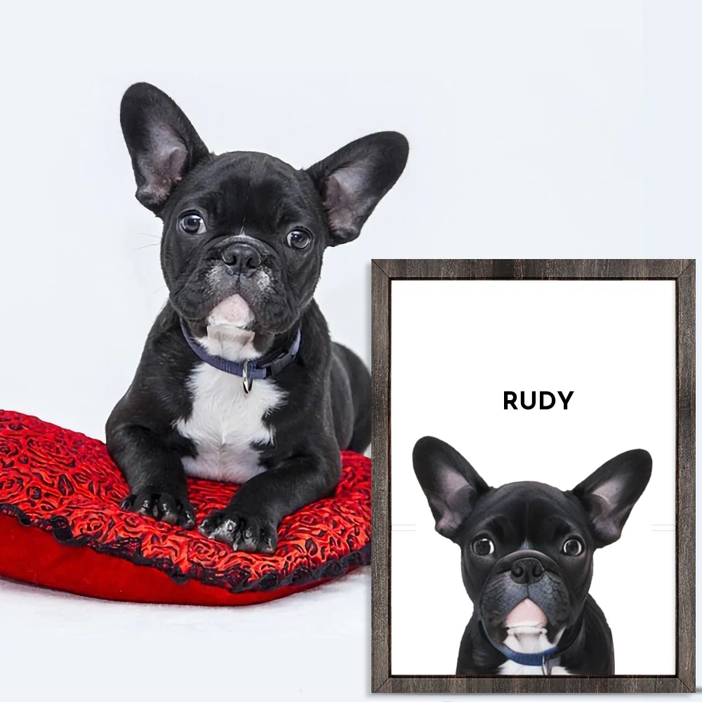 Forever Cherished: Custom One Pet Portrait, a Timeless Tribute to Your Puppy - Image 4