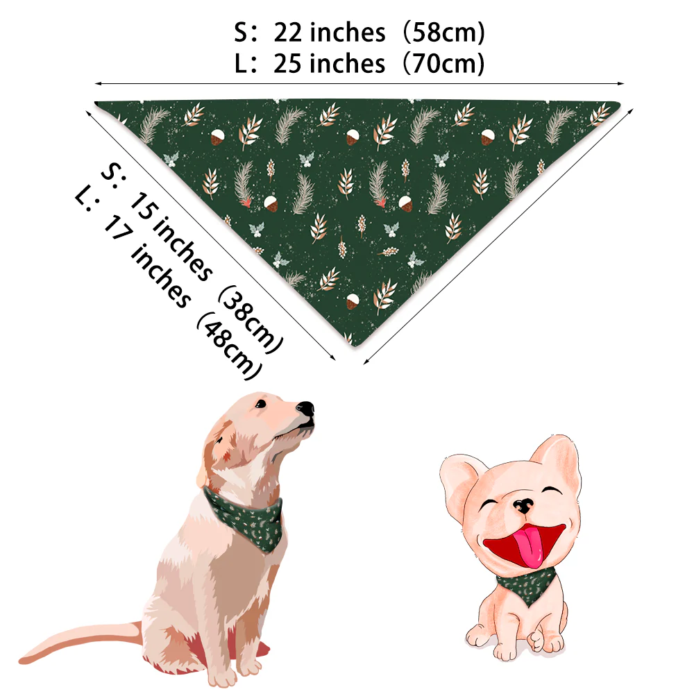 Green Christmas Tree Matching Family Christmas Pajamas-Dog Pajamas Included - Image 10