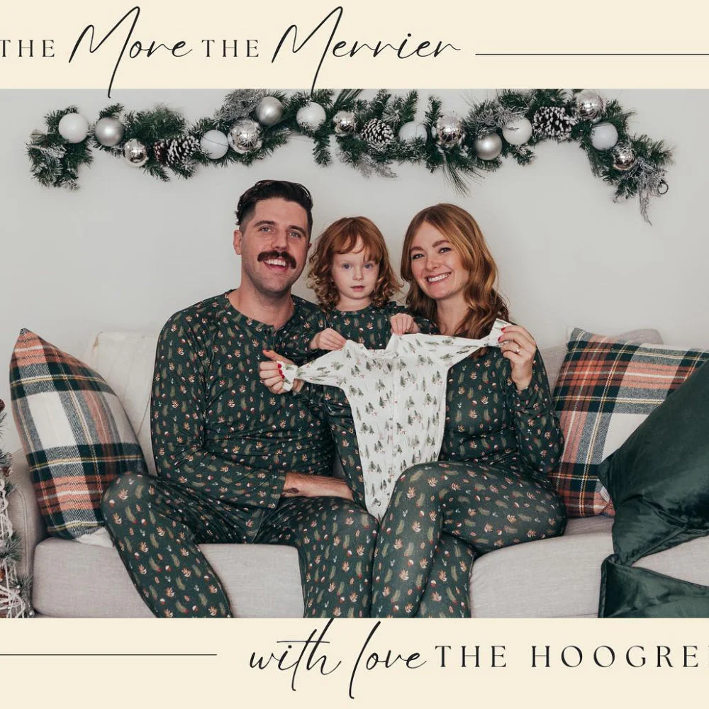 Green Christmas Tree Matching Family Christmas Pajamas-Dog Pajamas Included - Image 9
