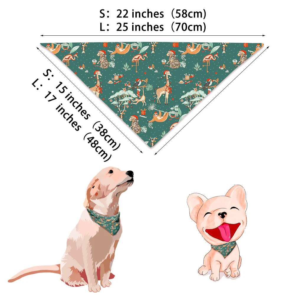 Green Cute Zoo Matching Family Christmas Pajamas | Adults, Kids & Dog Pajamas - Image 12