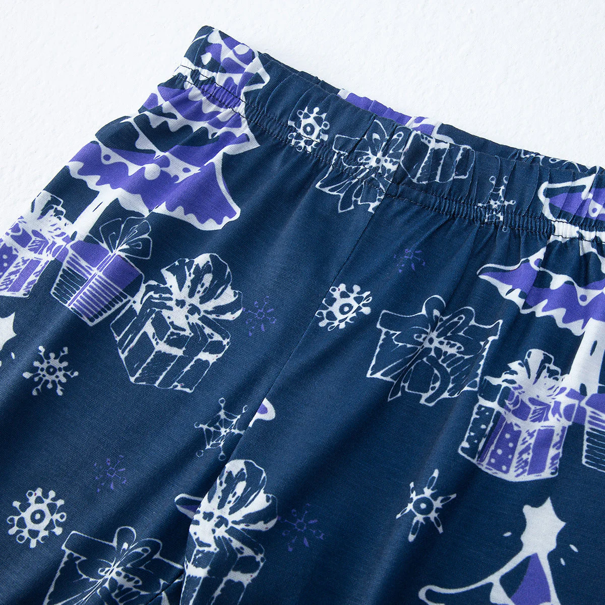 Joy World Pattern Matching Family Christmas Pajamas - Image 9