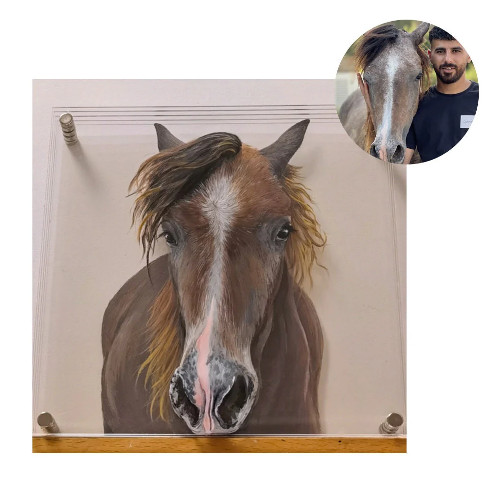 Hand-Painted Muti-Layers 3D Pet Acrylic Painting - Image 6