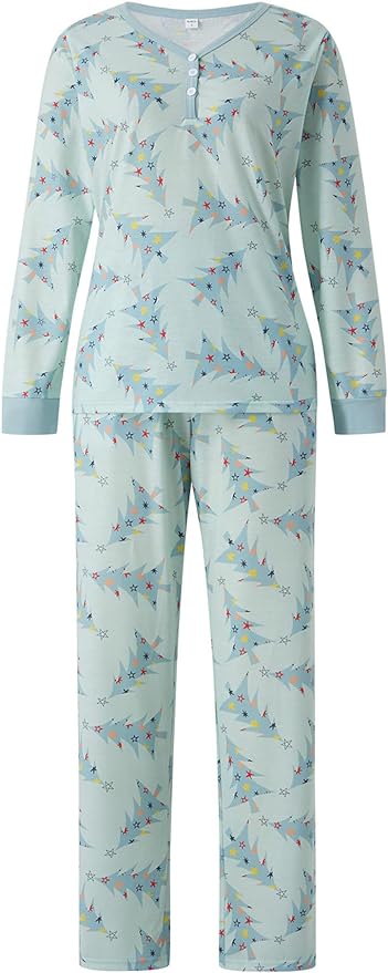 Holly Trees Matching Family Christmas Pajamas | Adults, Kids & Dog Pajamas - Image 7
