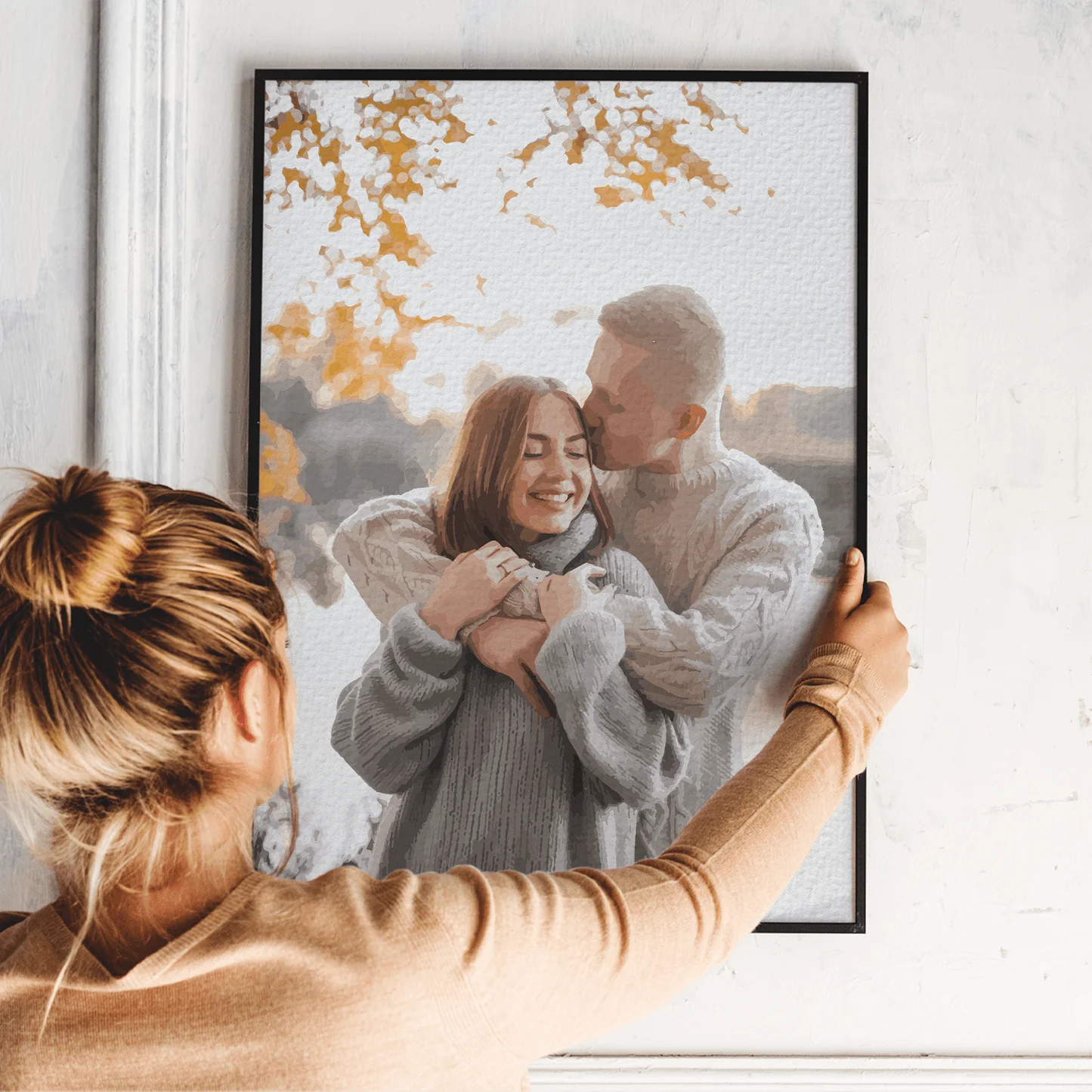 Painted Memory - Custom Painting By Numbers Kit - Image 2