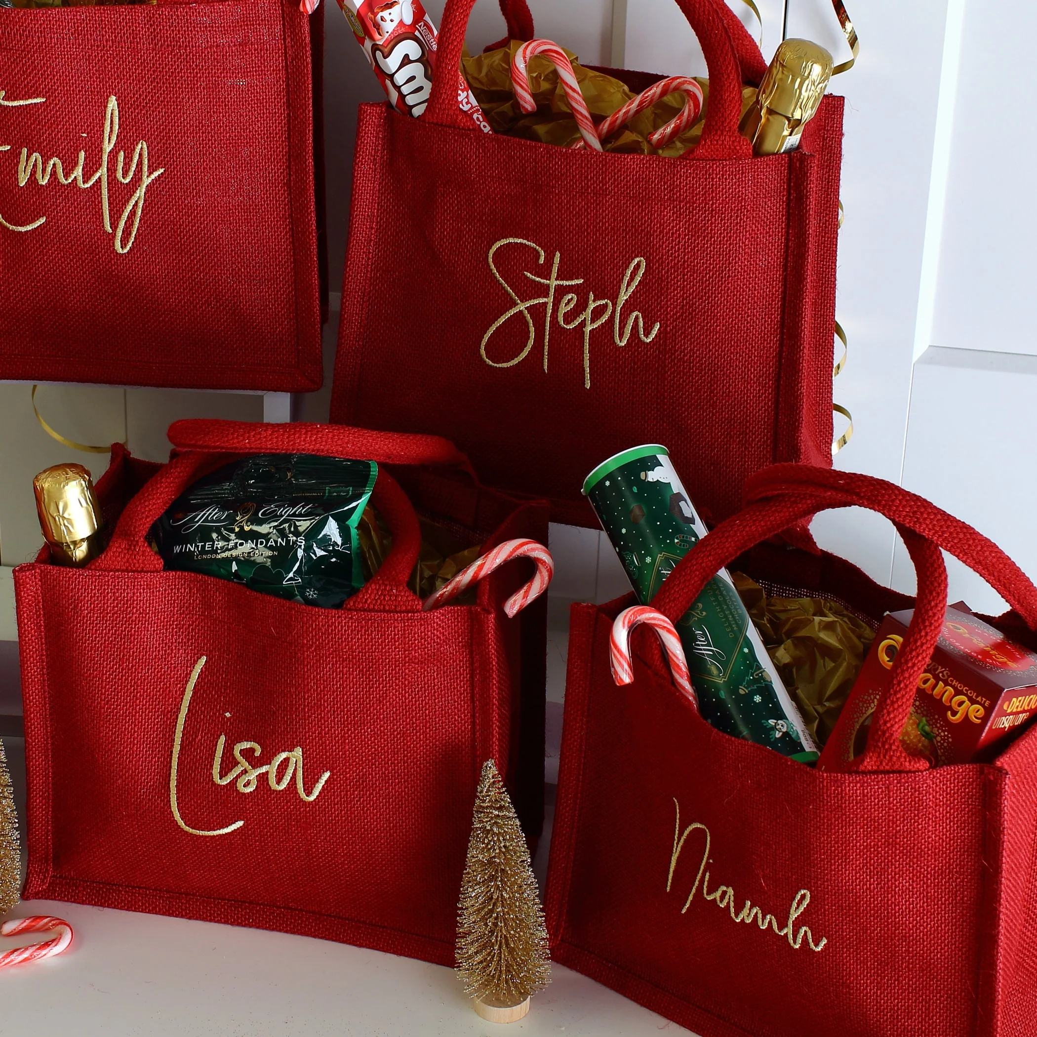 Personalized Embroidered Christmas Gift Bag - Image 8