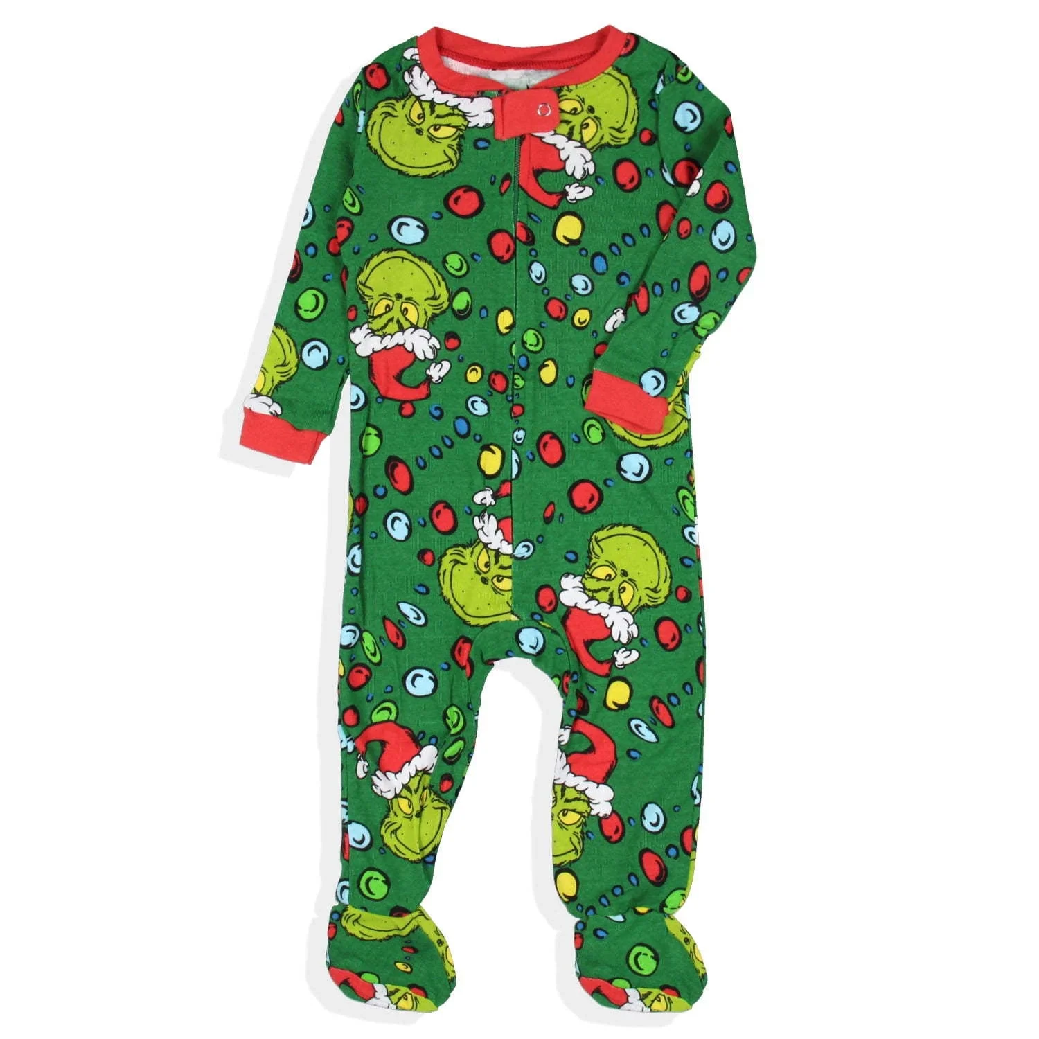 Red and Green Christmas Character Matching Family Christmas Pajamas - Image 5