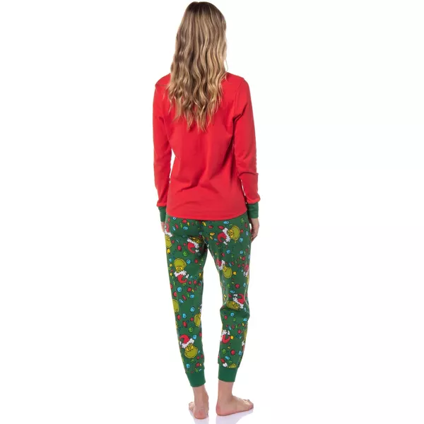 Red and Green Christmas Character Matching Family Christmas Pajamas - Image 6