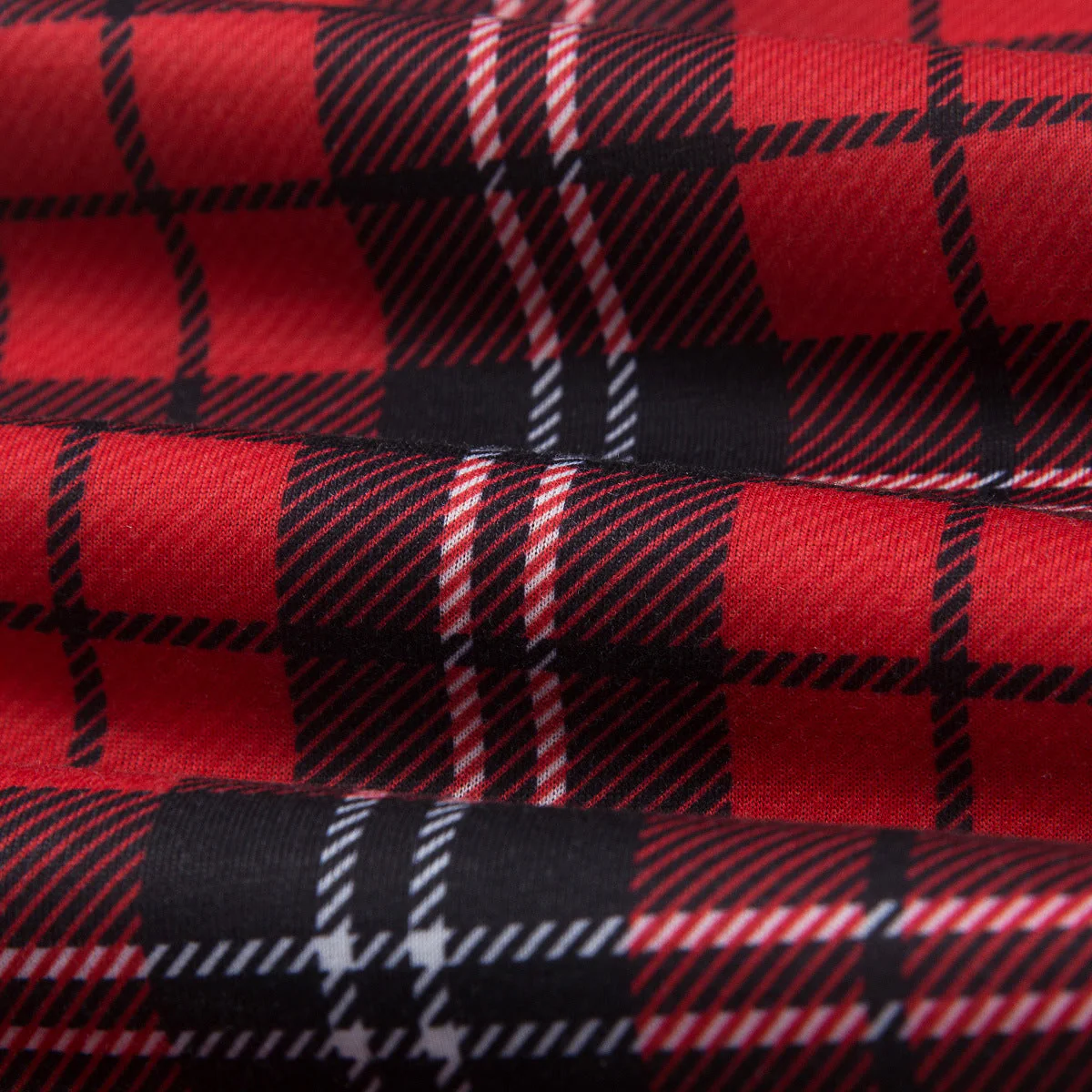Red Christmas Truck Pattern Matching Family Christmas Pajamas-Dog Pajamas Included - Image 7