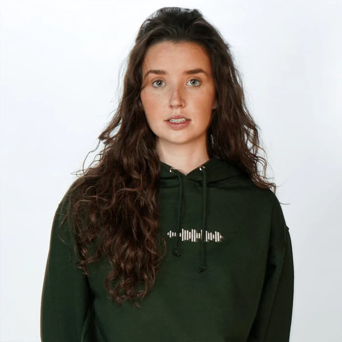 Custom Spotify Code Embroidered Sweatshirt,Hoodie - Image 7