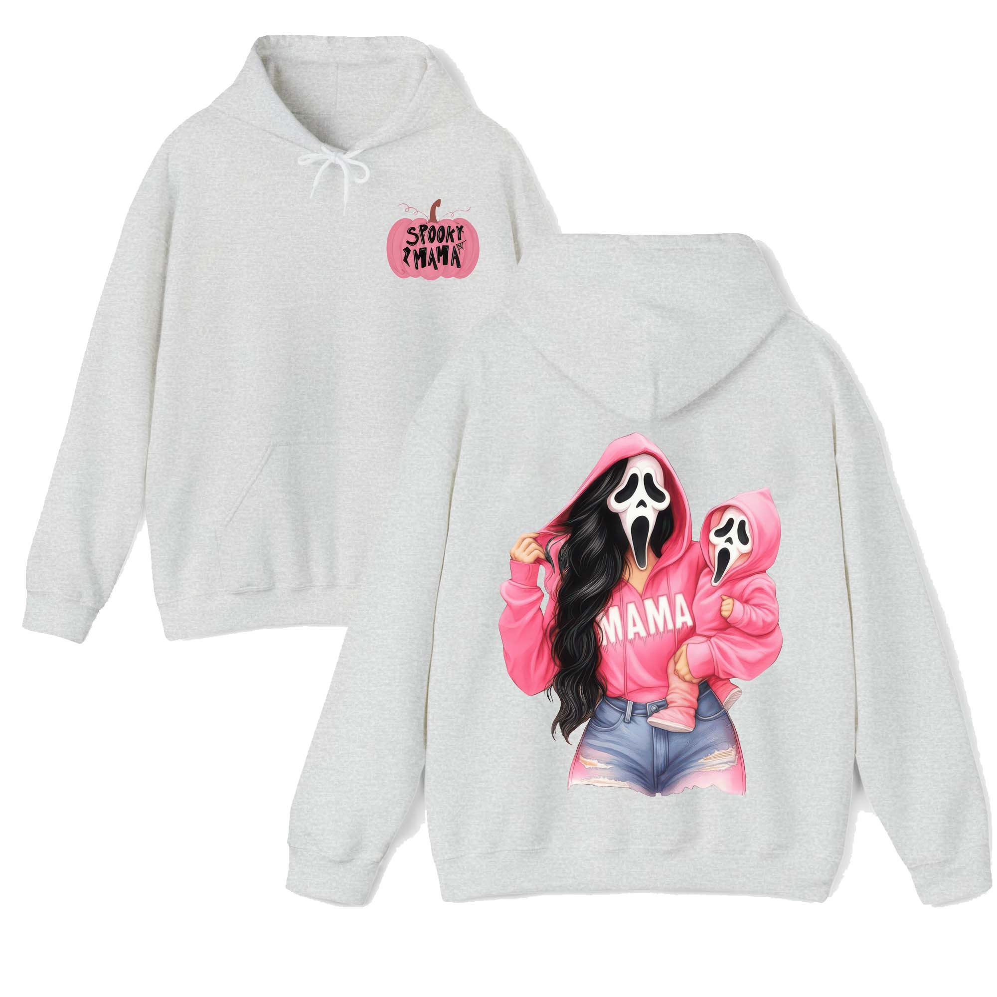 Spooky MaMa Blonde Hair T-shirt,Sweatshirt,Hoodie - Image 3