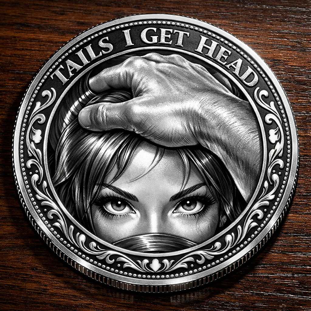 🌹Early Valentine Sale 60% OFF -❤️Heads I Get Tail / Tails I Get Head Commemorative Coin - Image 4