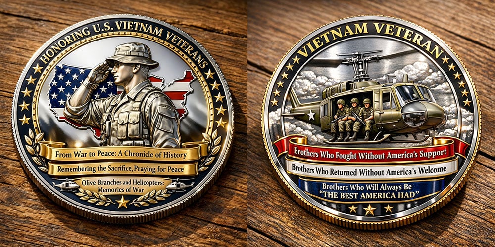 U.S. Vietnam Veterans Commemorative Coin